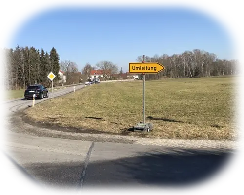 AVZD - Beschilderung einer Umleitung